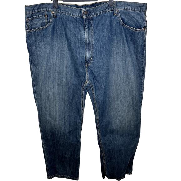 levi Other - Levi Mens Faded Blue classic fit jeans big and tall waist 48" and inseam 32"